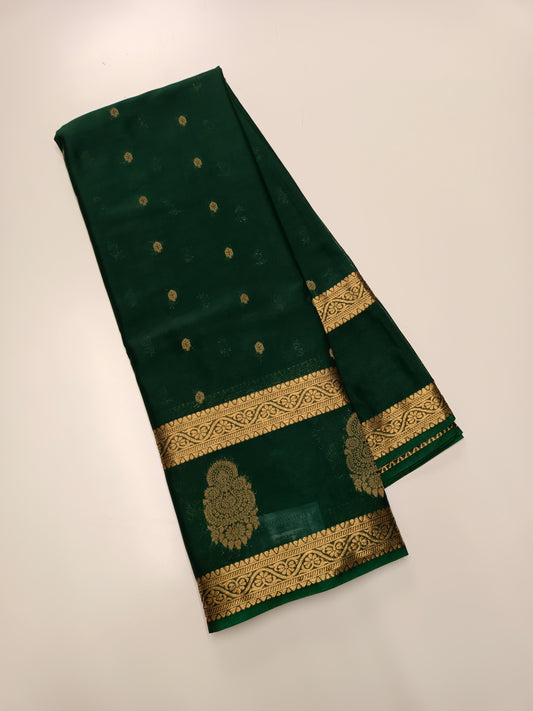 SEMI CREPE SILK SAREE