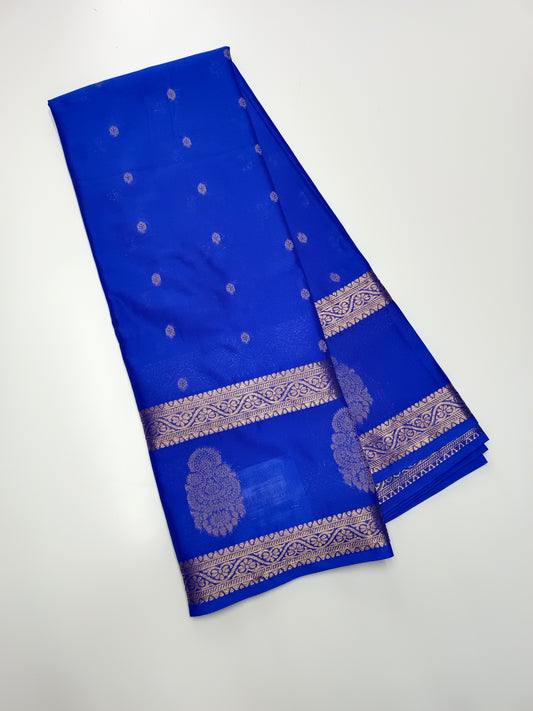 SEMI CREPE SILK SAREE