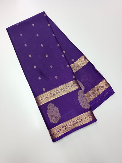 SEMI CREPE SILK SAREE