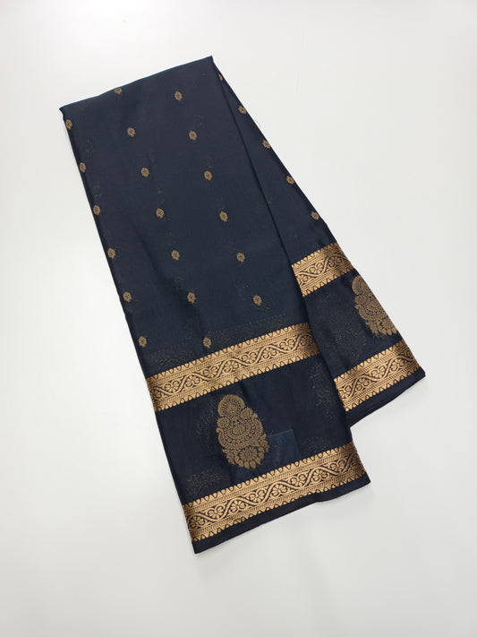SEMI CREPE SILK SAREE