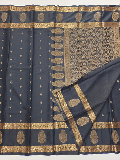 SEMI CREPE SILK SAREE