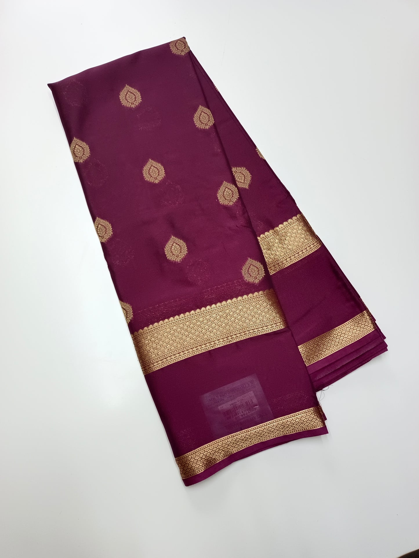 SEMI CREPE SILK SAREE