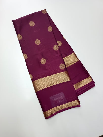 SEMI CREPE SILK SAREE