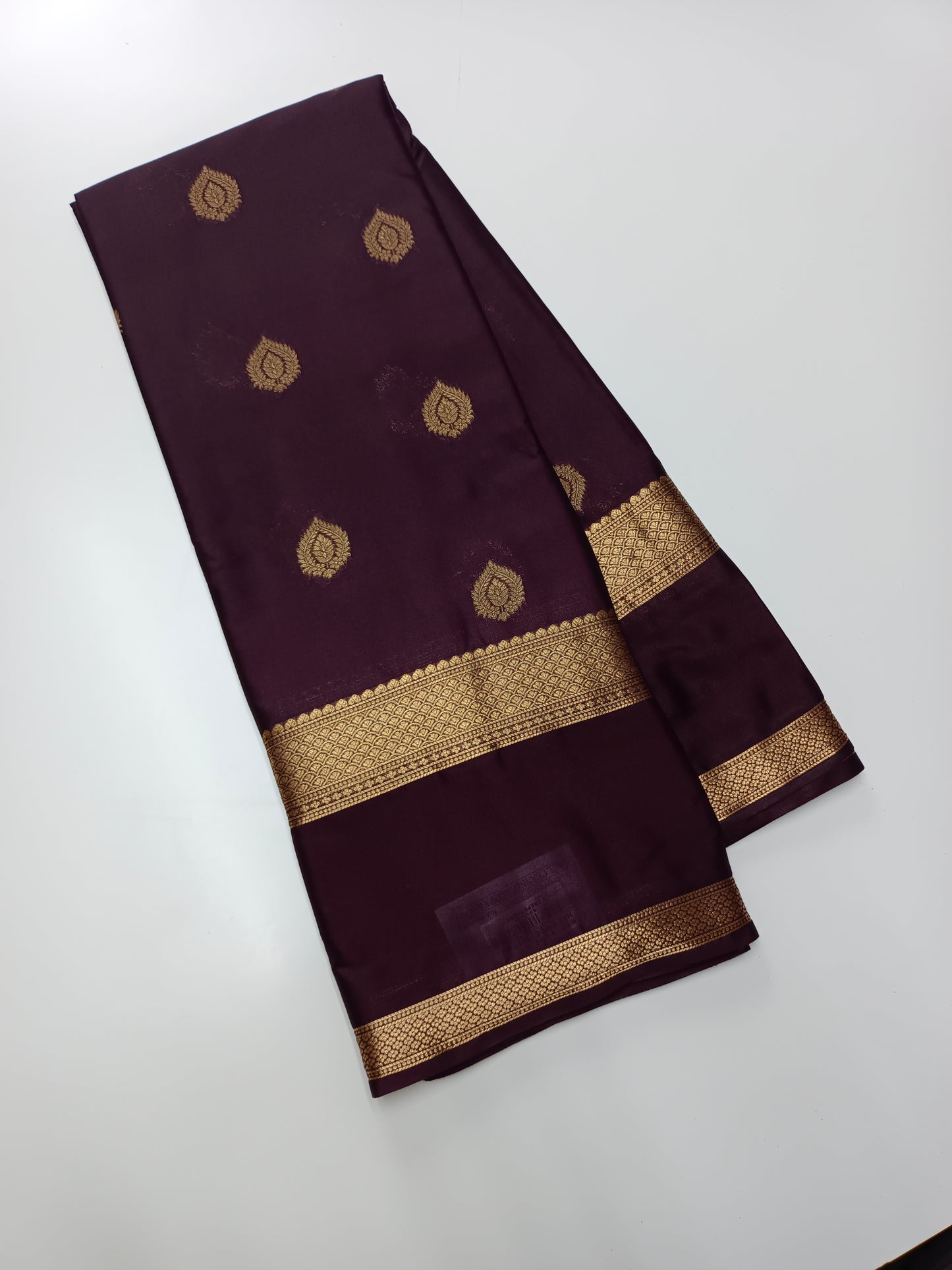 SEMI CREPE SILK SAREE
