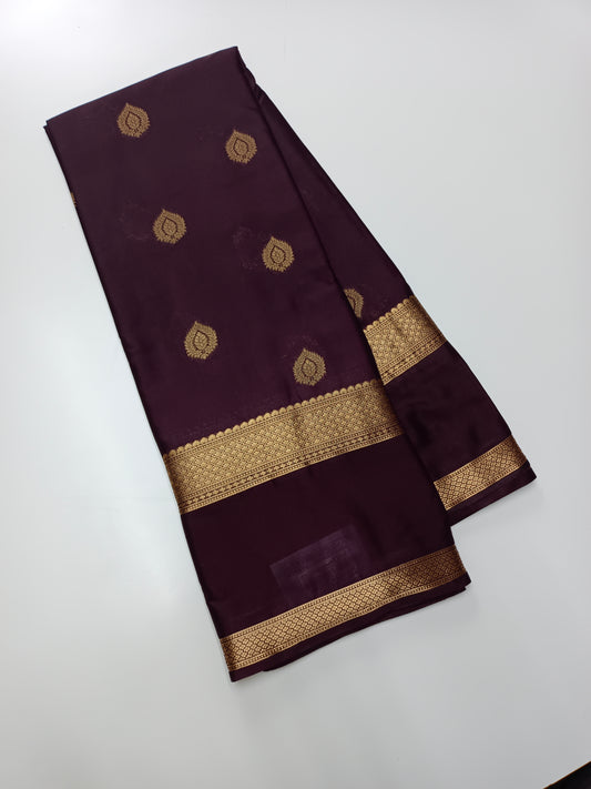 SEMI CREPE SILK SAREE