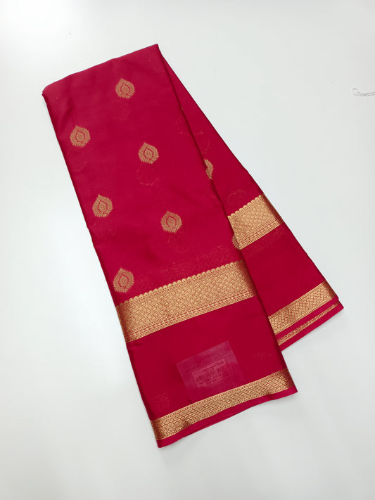 SEMI CREPE SILK SAREE