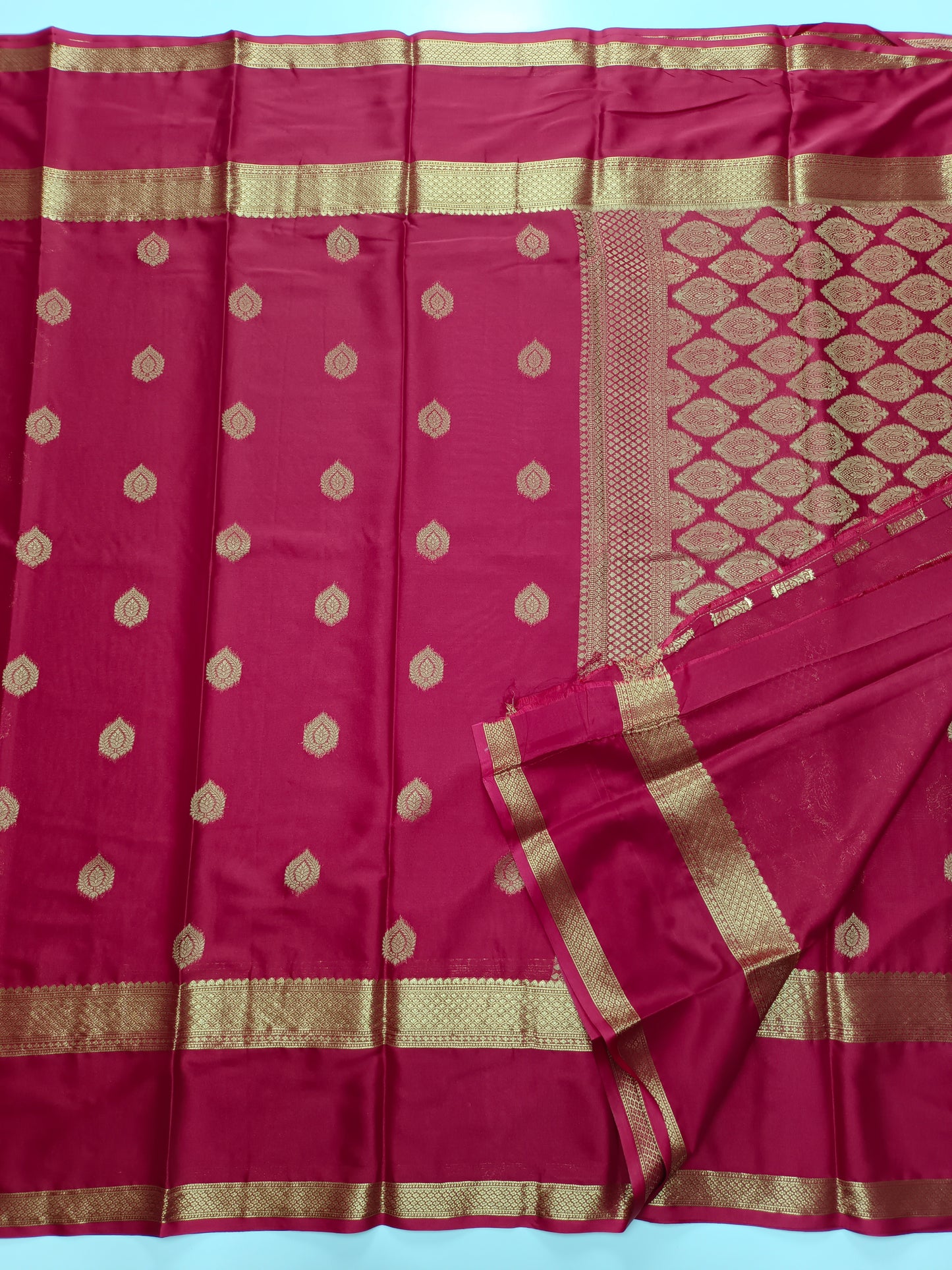SEMI CREPE SILK SAREE