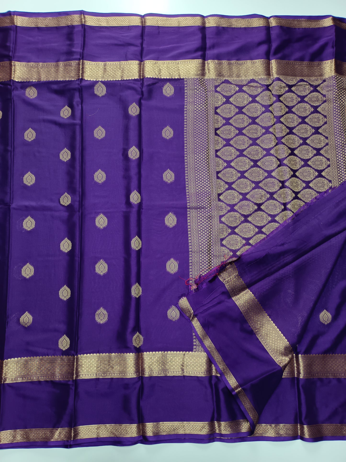 SEMI CREPE SILK SAREE