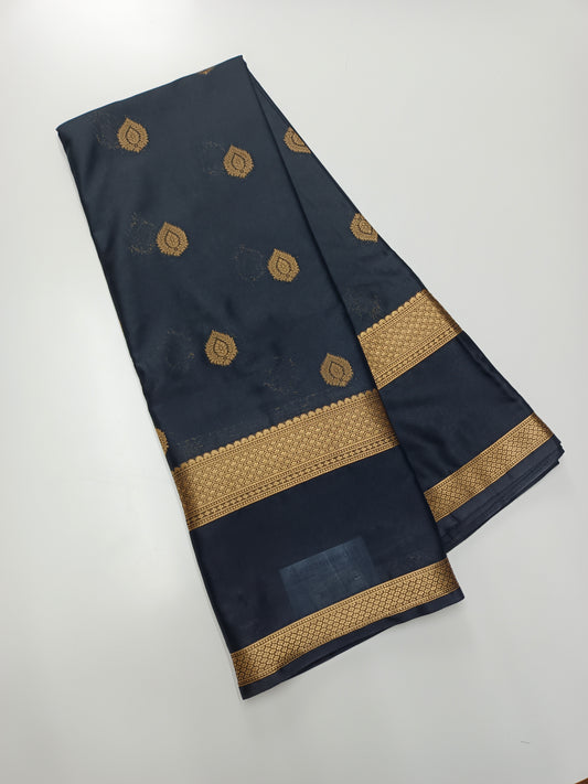 SEMI CREPE SILK SAREE