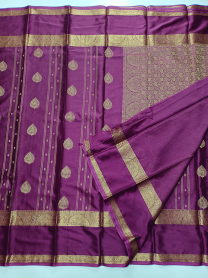 SEMI CREPE SILK SAREE
