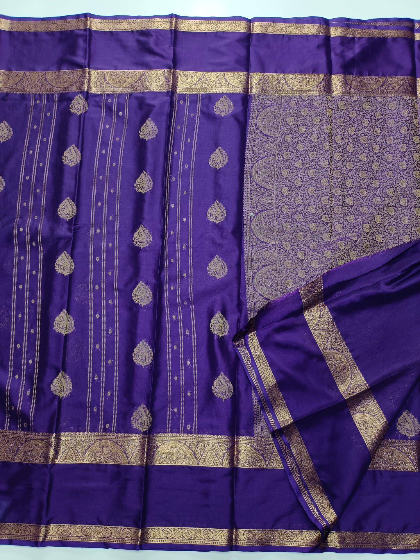 SEMI CREPE SILK SAREE