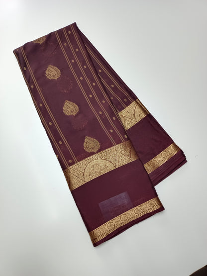 SEMI CREPE SILK SAREE