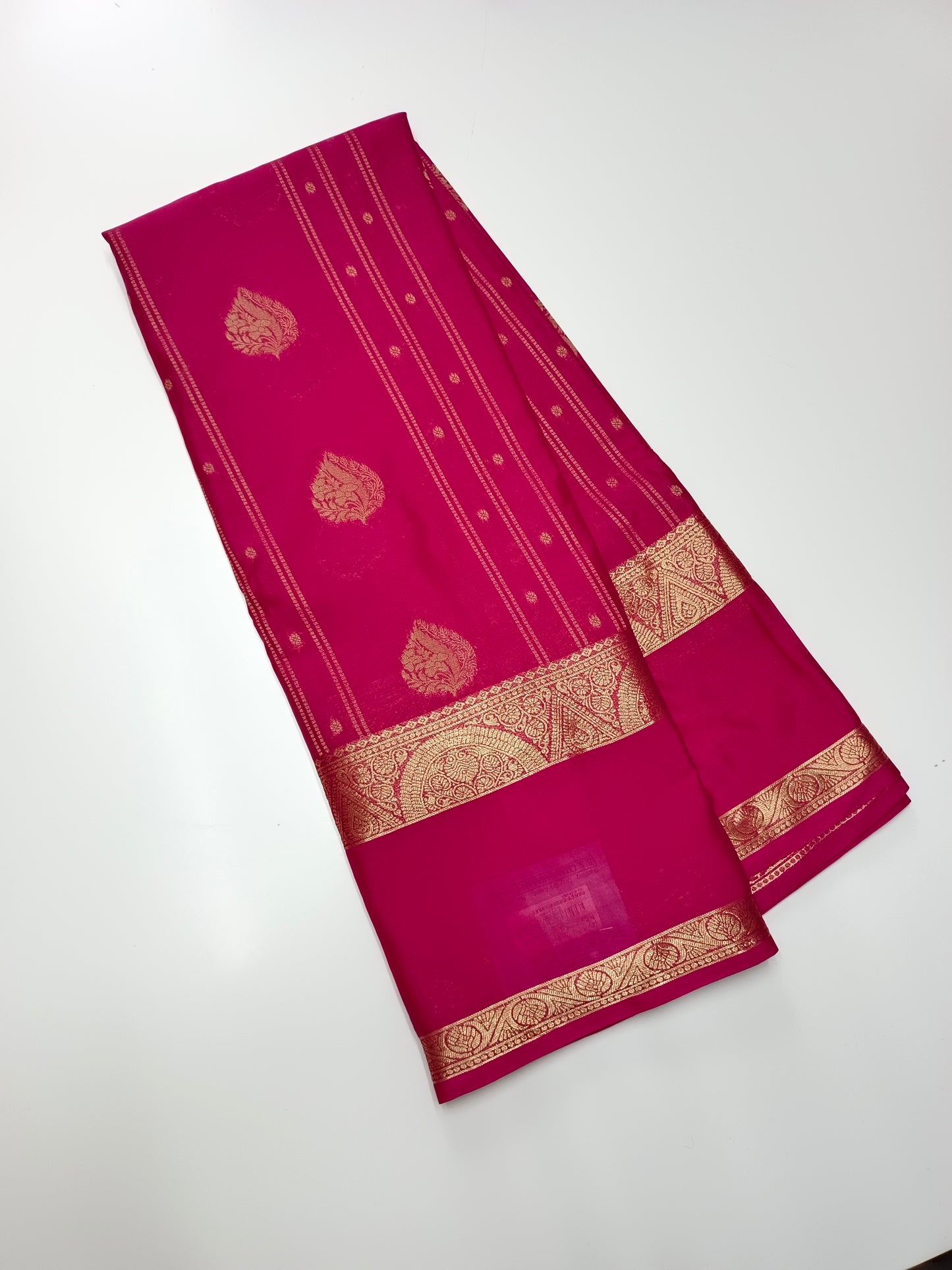 SEMI CREPE SILK SAREE