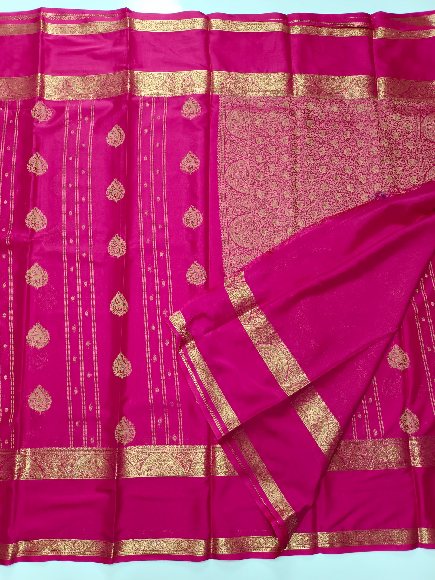 SEMI CREPE SILK SAREE