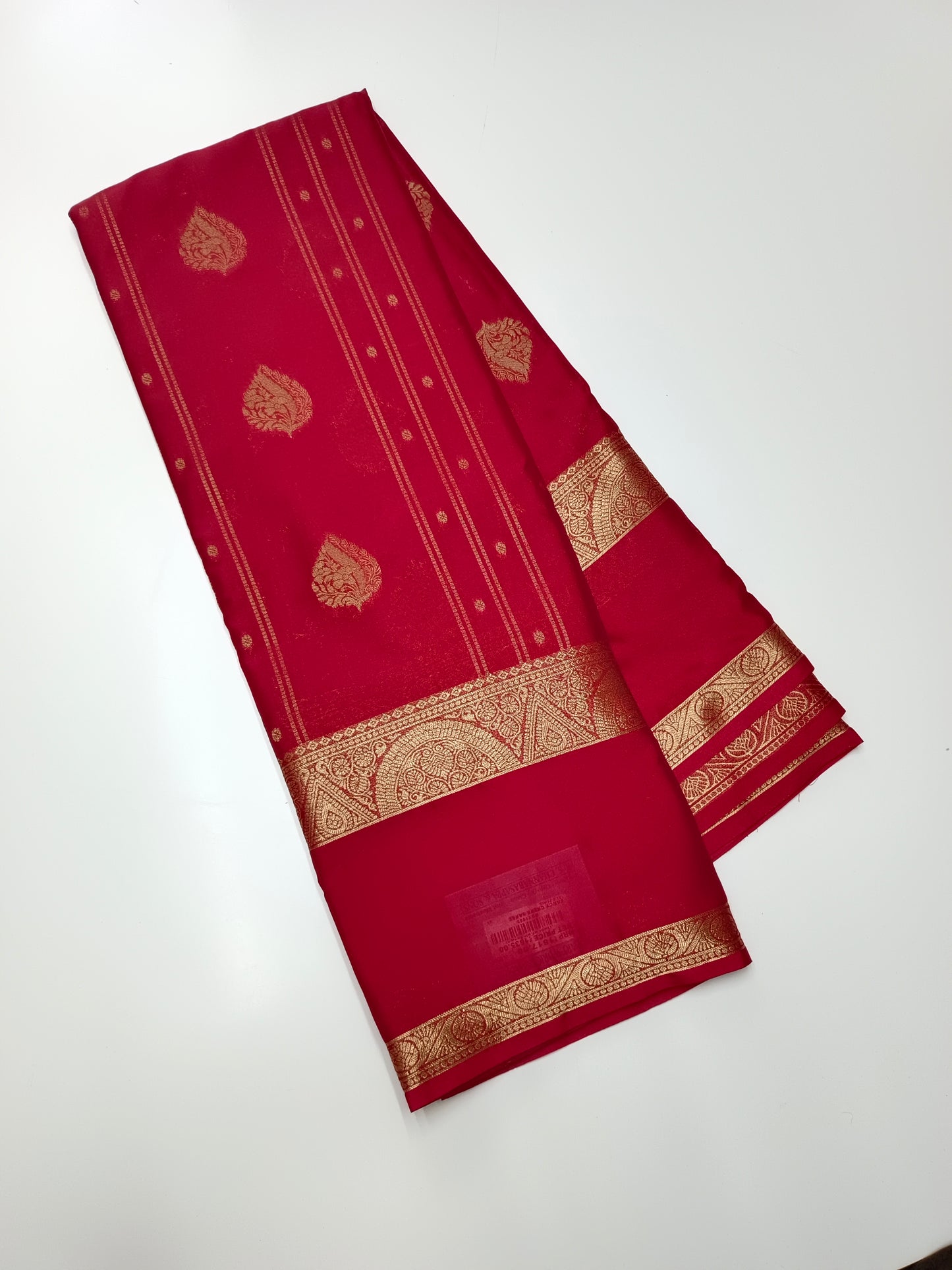 SEMI CREPE SILK SAREE