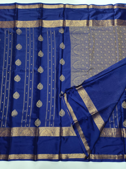 SEMI CREPE SILK SAREE