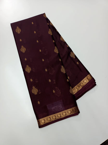 SEMI CREPE SILK SAREE