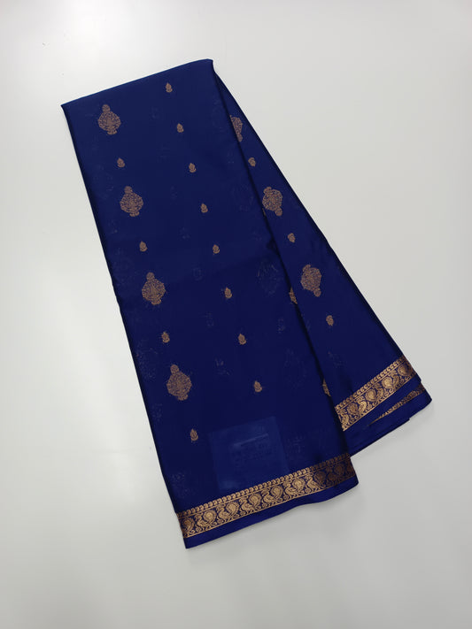 SEMI CREPE SILK SAREE