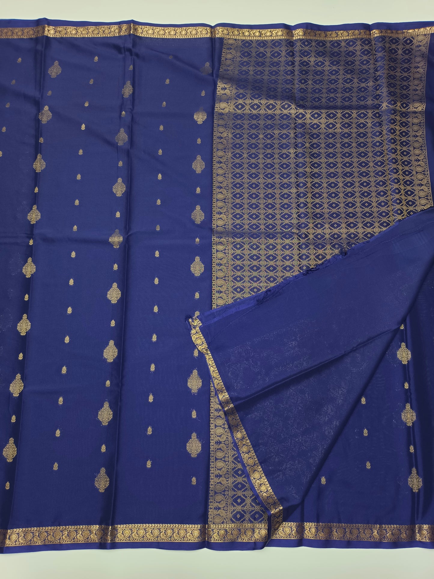 SEMI CREPE SILK SAREE