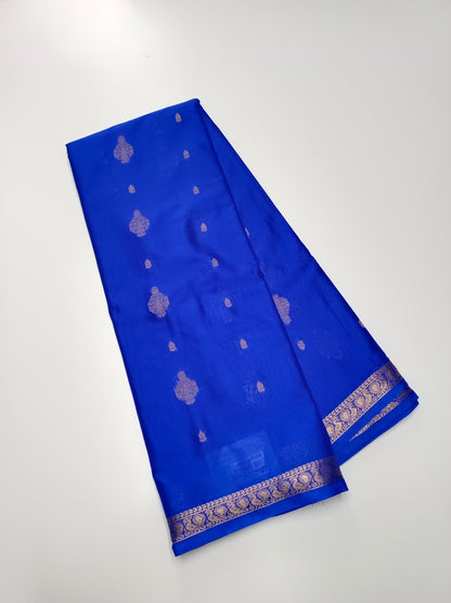 SEMI CREPE SILK SAREE