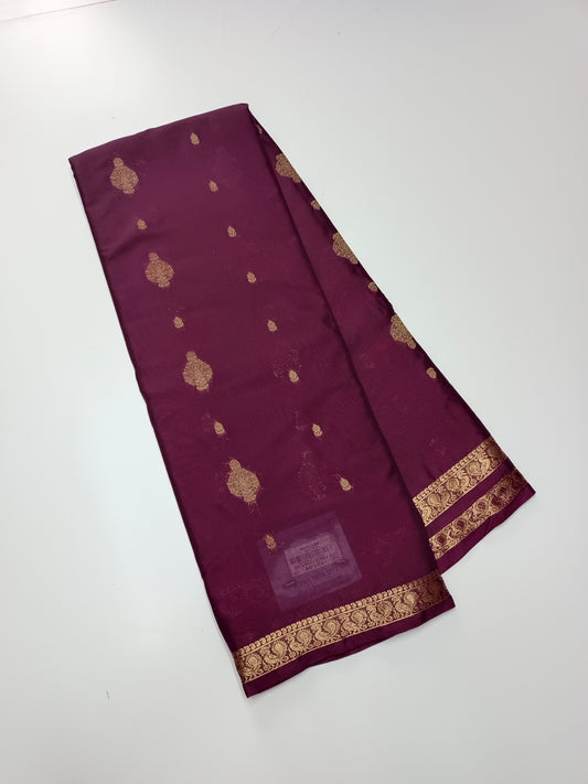SEMI CREPE SILK SAREE