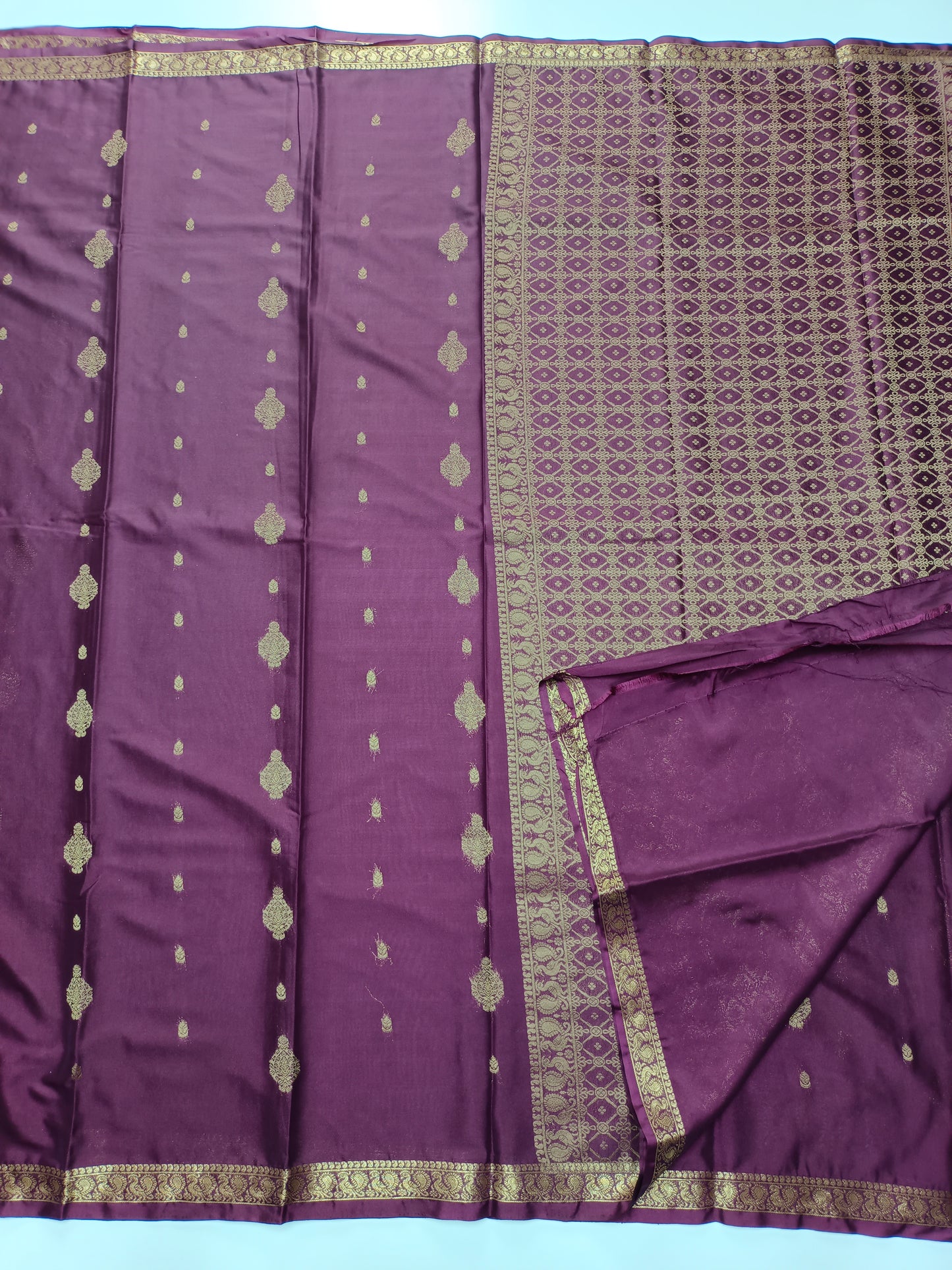 SEMI CREPE SILK SAREE
