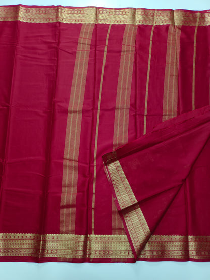 SEMI CREPE SILK SAREE