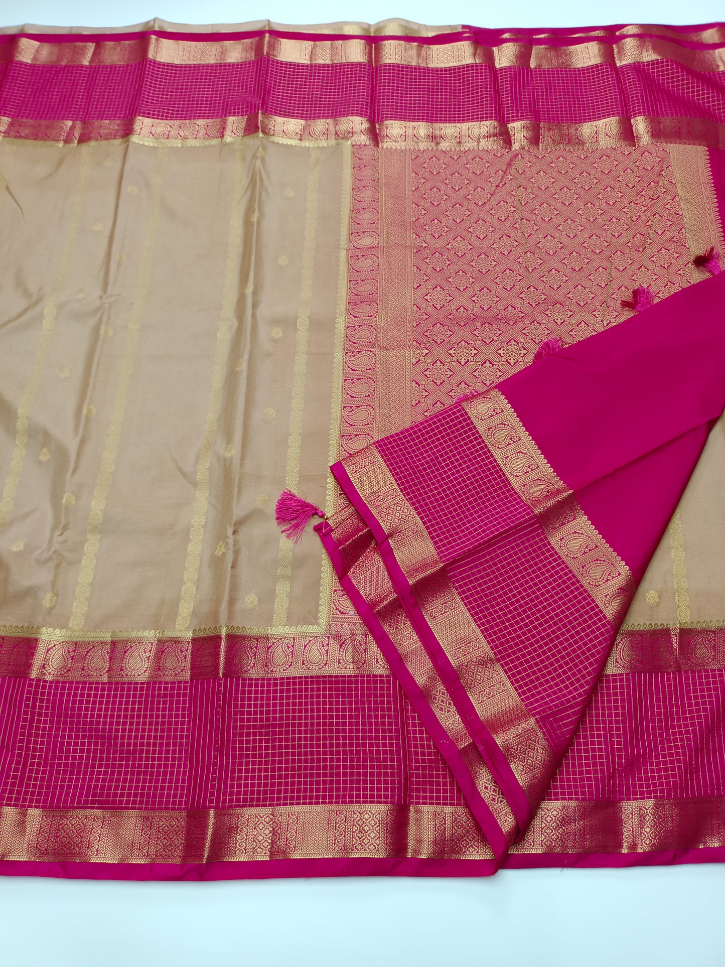 SEMI CREPE SILK SAREE