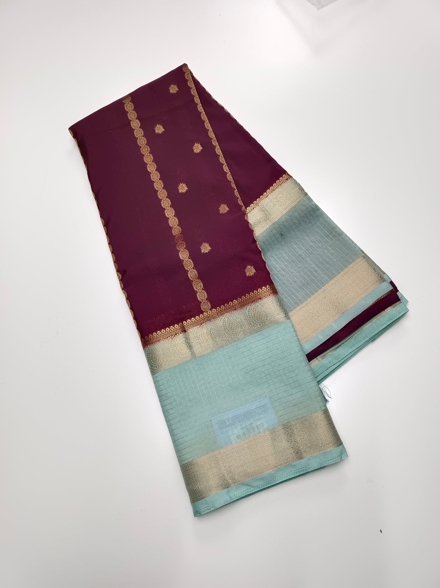 SEMI CREPE SILK SAREE