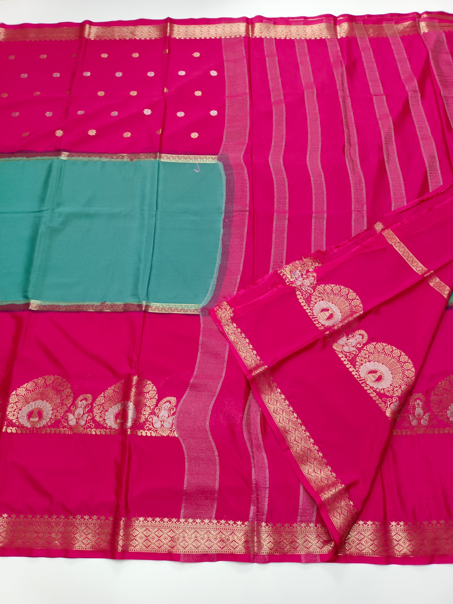 SEMI CREPE SILK SAREE