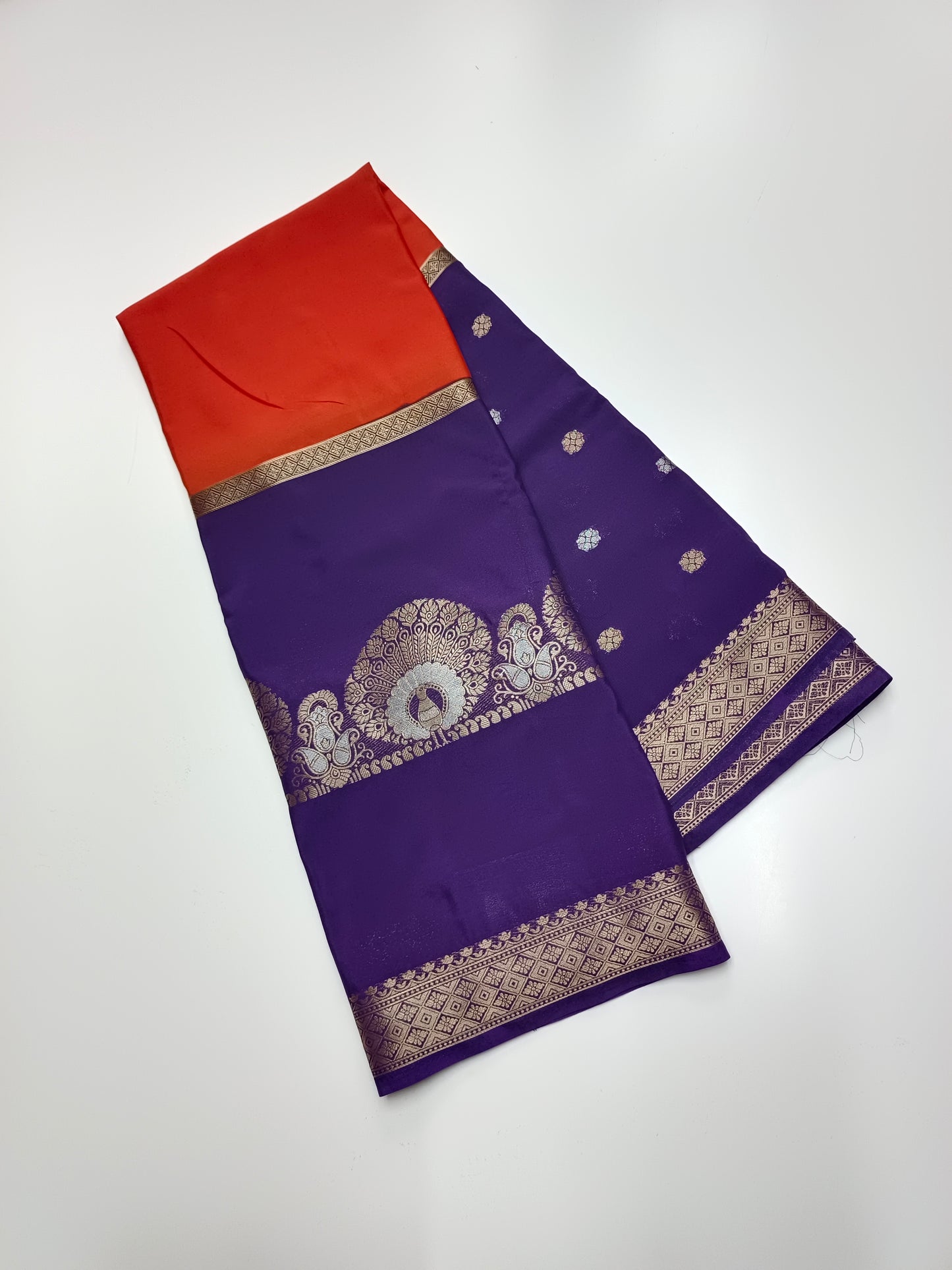 SEMI CREPE SILK SAREE