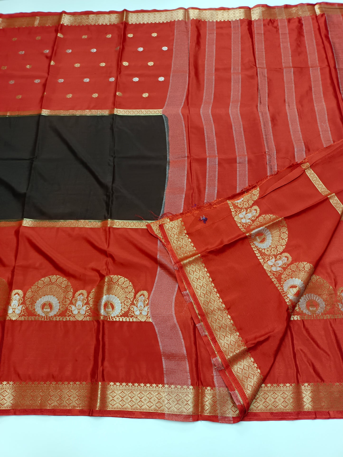 SEMI CREPE SILK SAREE