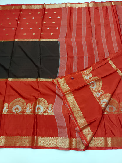 SEMI CREPE SILK SAREE