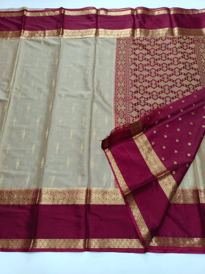 SEMI CREPE SILK SAREE