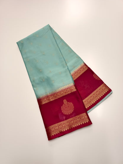 SEMI CREPE SILK SAREE