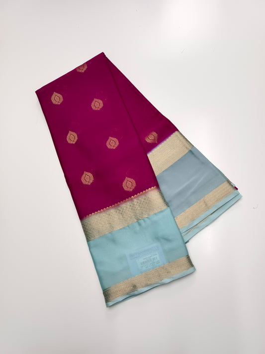 SEMI CREPE SILK SAREE