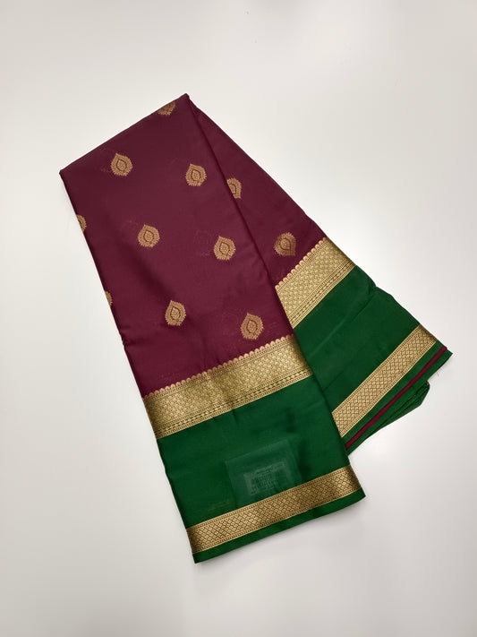 SEMI CREPE SILK SAREE