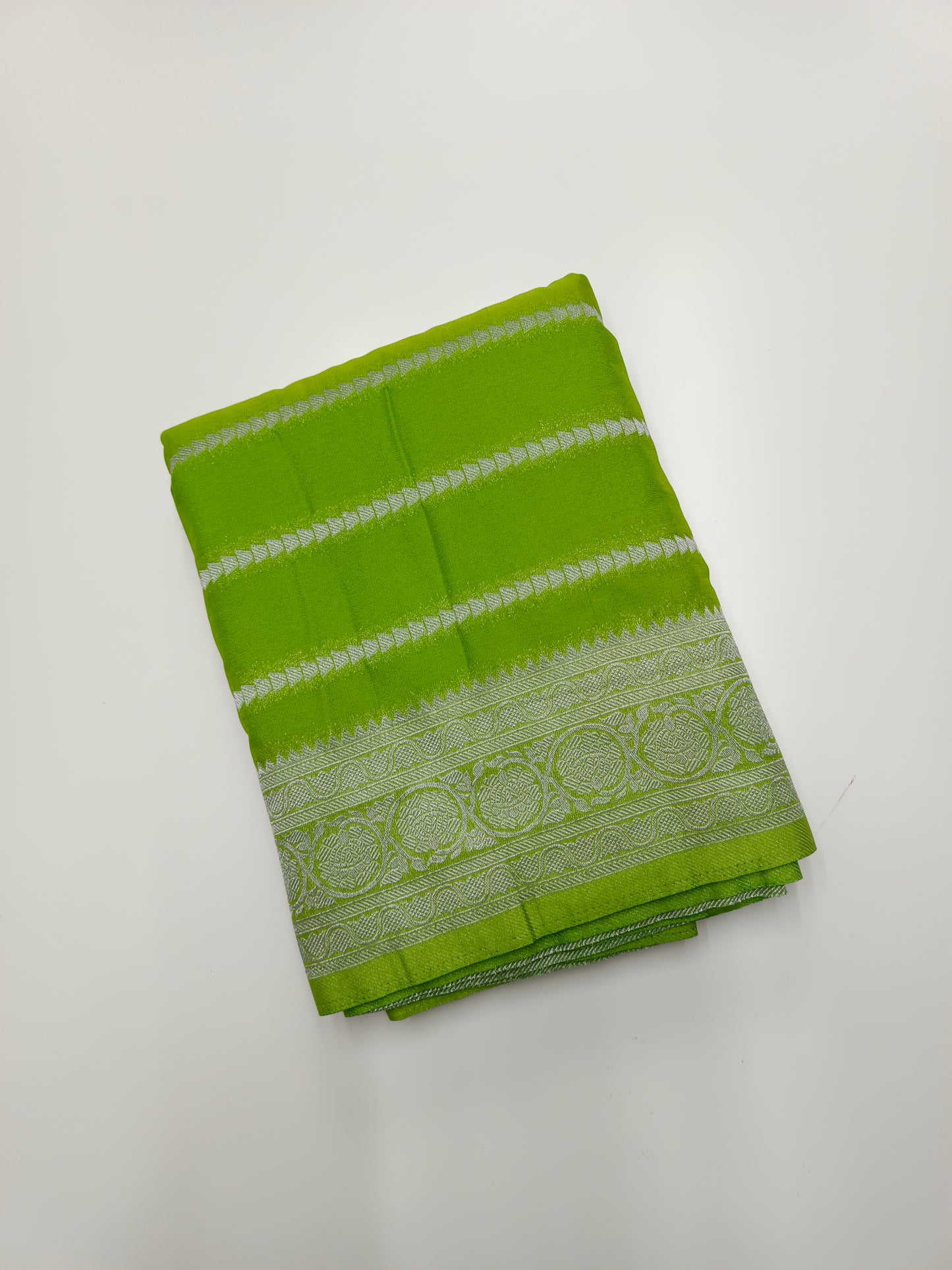SEMI KADDI GEORGETTE CHIFFON  SAREE