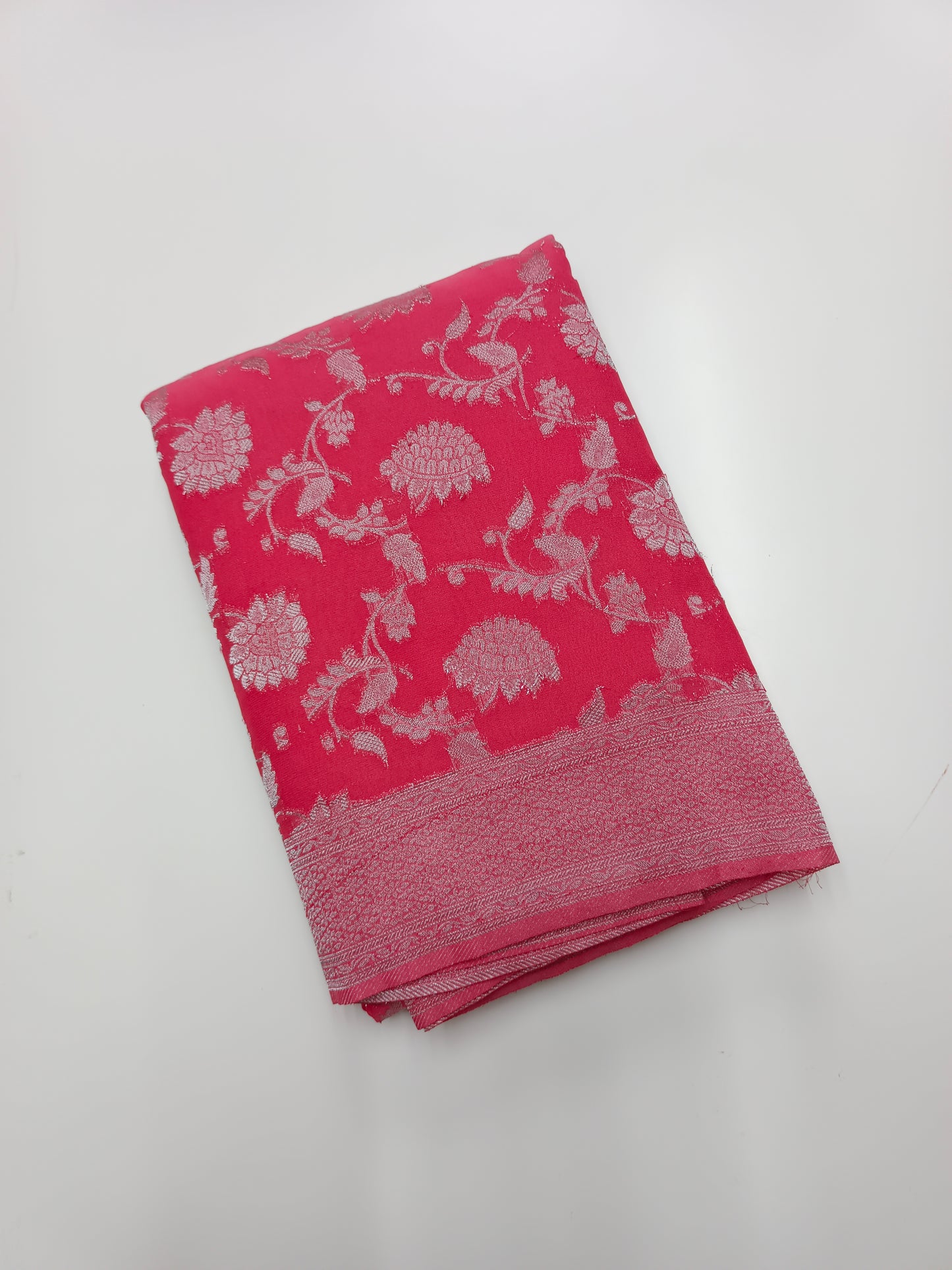 SEMI KADDI GEORGETTE CHIFFON  SAREE
