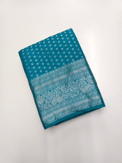 SEMI KADDI GEORGETTE CHIFFON  SAREE