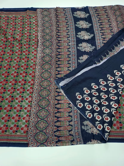 FANCY PRINTED COTTON SAREE