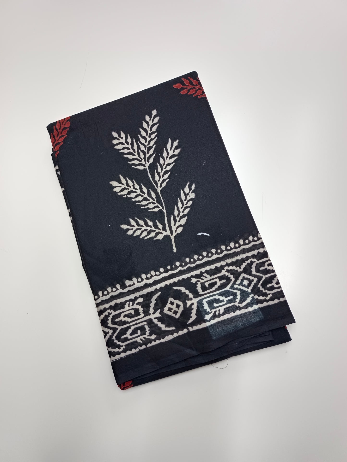 FANCY PRINTED COTTON SAREE