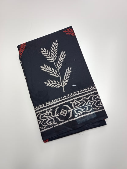 FANCY PRINTED COTTON SAREE