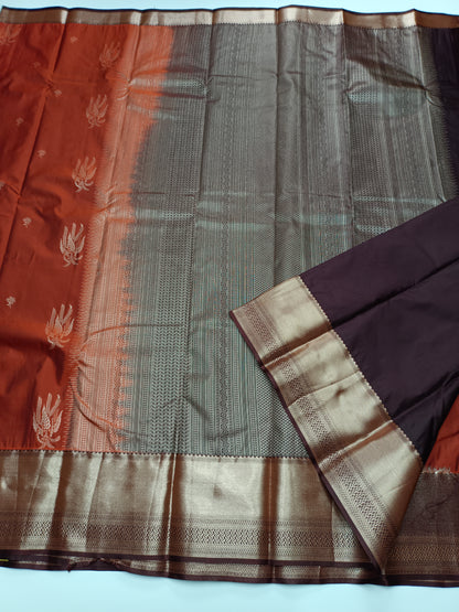KANCHIPURAM SEMI SILK SAREE