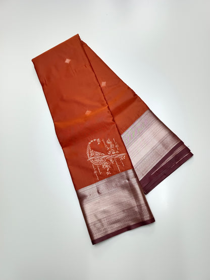 KANCHIPURAM SEMI SILK SAREE