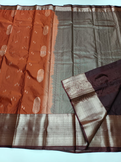 KANCHIPURAM SEMI SILK SAREE