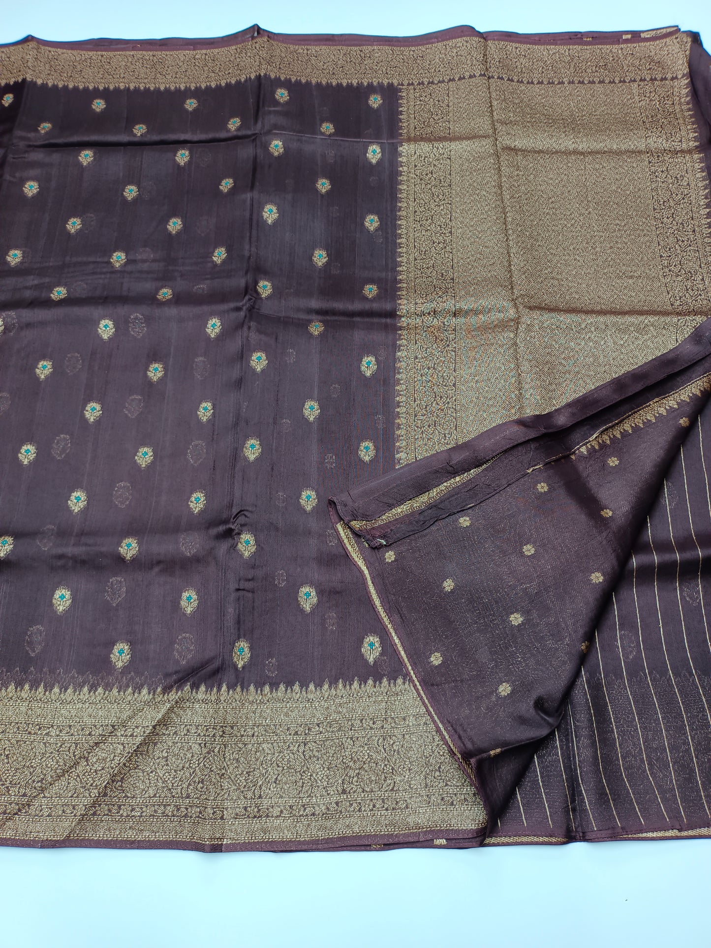 FANCY TUSSER SILK SAREE
