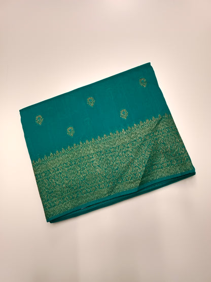FANCY TUSSER SILK SAREE