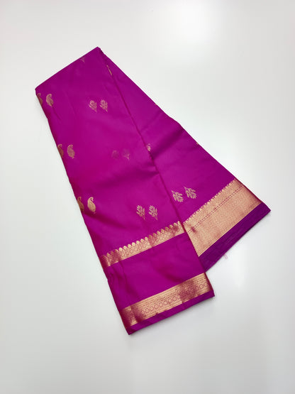 KANCHIPURAM SEMI SILK SAREE