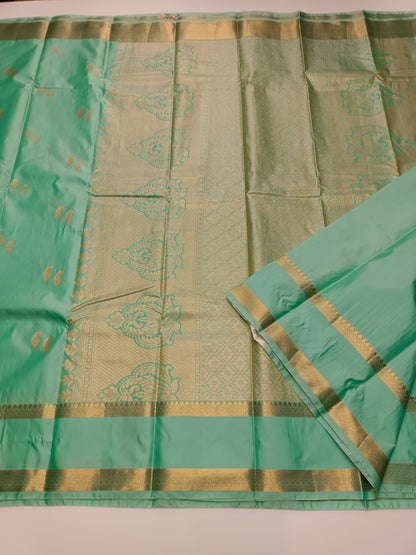 KANCHIPURAM SEMI SILK SAREE
